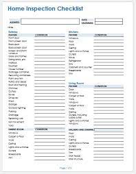 This home inspection checklist will teach you how to prepare for what's to come. Home Inspection Checklist Template For Ms Word Word Excel Templates