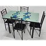 Check out our 4 seater table set selection for the very best in unique or custom, handmade pieces from our shops. T2a Furniture Airomax Glass Top 4 Seater Dining Table Set For Home Black Buy Online In Faroe Islands At Faroe Desertcart Com Productid 175169823