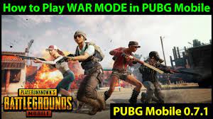 How To Enable War Mode In Pubg Mobile 0 7 1 Time Zone China Number 1 Lightspeed Youtube