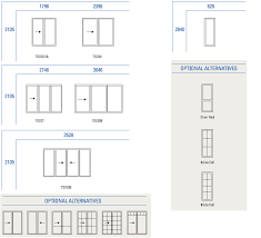 sliding glass door standard sliding glass door size