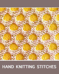 Maybe you would like to learn more about one of these? Honeycomb Slip Stitch Pattern Hand Knitting Stitches