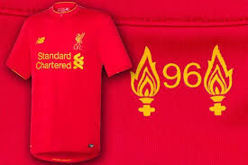 A part of the online history of football kit from english premier league and all over the world. Liverpool Reveal 2016 17 Home Kit Complete With Tribute To The Anfield Noise Mirror Online