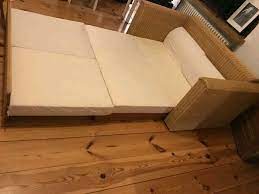 Zweisitzer Sofa Schlafsofa Aus Rattan Inkl Ausziehbett In Berlin Kreuzberg Ebay Kleinanzeigen Zweisitzer Sofa Ausziehbett Schlafsofa