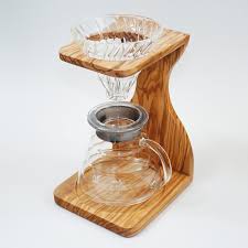 The hario v60 is designed to make one or two perfect cups of coffee at a time. Hario V60 Olive Stand Set
