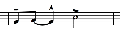 Marcato basically means marked in italian. Artikulation Und Akzentuierungen Bedeutung Der Zeichen Saxofonist Org