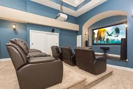 So, if you have a kind of bright color idea on the wall, it looks better if the floor is in a neutral color like the earthy grey. Interior Design Basement Color Ideas Warm And Cozy Basement Paint Antidiler
