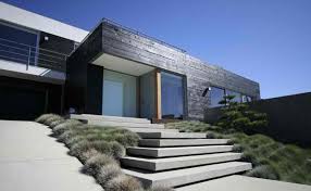 15 Concrete Exterior Staircase Design Home Design Lover Exterior Stairs Modern Landscape Design Concrete Stairs