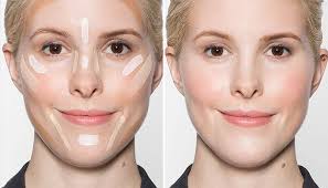 contour your face with makeup