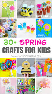 30 Quick Easy Spring Crafts For Kids Spring Crafts For Kids Spring Arts And Crafts Preschool Crafts