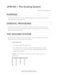 The following grades and numeric point values are used to compute the cumulative grade point average (gpa). Https Registrar Unc Edu Files 2015 02 Upm24 Gradingsystem Pdf