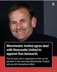Dan Ashworth njia njeupe ya kujiunga Man United. Source@theathletic