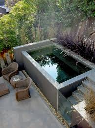 The small round pools then built around the main pool. Small Pools For Small Spaces