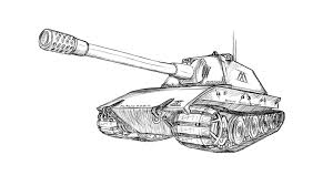 How To Draw An E 100 Fan Art World Of Tanks Official Forum Tank Drawing Human Sketch Drawings