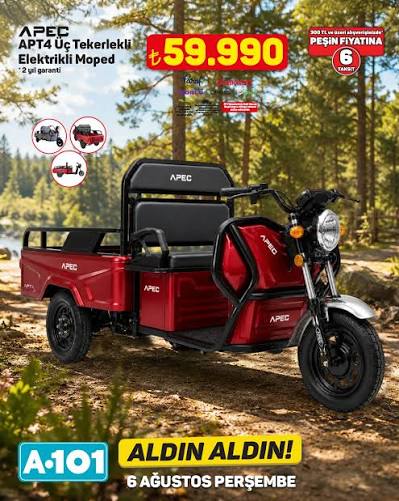 A101'den Motosiklet Fırsatı: İki Teker Üzerinde Özgürlüğe Adım Atmak!