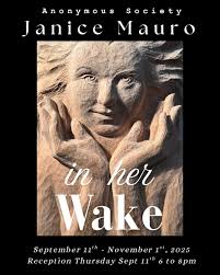 Anonymous Society invites you to the Opening Reception for Redding Sculptor  Janice Mauro