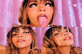 Ahegao - Spit, Sloppy European Teen