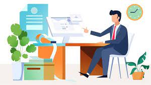 cartoon hand drawn business work busy illustration business affairs produce jobs png transparent clipart image and psd file for free download cartoon clip art how to draw hands drawing clipart