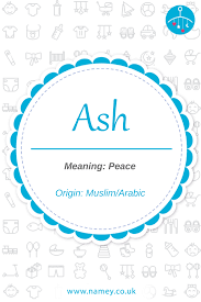 The Baby Boy Name Ash Of Muslim Arabic Origin And Means Peace When It Comes To Arabic Baby Names And Arabic Baby Names Arabic Baby Boy Names Name Inspiration