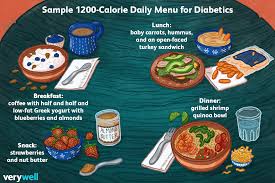 low fat 1200 calorie diabetes t