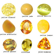 gemstone colors and names yellow gemstone names list and