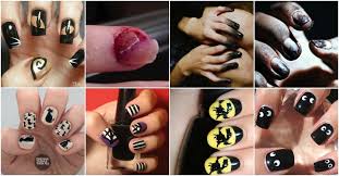 40 Frightening And Fun Halloween Nail Art Designs You Can Do Yourself Diy Crafts