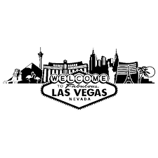 Wall Sticker Las Vegas Skyline Muraldecal Com Miasto nowy jork sylwetki linii horyzontu pejzaż miejski, budynek sylwetka, wieżowowie ilustracyjni las vegas ilustracja, las vegas linia horyzontu, miasto krajobraz, autocad dxf, marka png. wall sticker las vegas skyline
