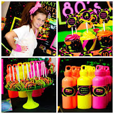 Here are some fun ideas for taking your. Kara S Party Ideas Neon 80 S Skate Themed Birthday Party