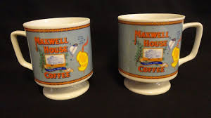 Vintage Maxwell House Advertising Coffee Cups Mugs Good To The Last Drop Cups And Mugs Coffee Cups Mugs
