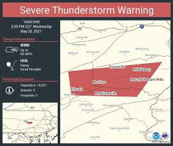 1) winds of 58 mph or higher Severe Thunderstorm Warning Issued For Parts Of Central Pa Pennlive Com