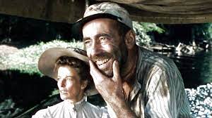 Katharine Hepburn And Humphrey Bogart In The African Queen African Queen Katharine Hepburn Humphrey Bogart