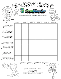 A Great Flossing Brushing Chart From Gumchucks Tooth