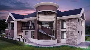 4 Bedroom Luxury House Plan With Three Car Garage Modern Floor Plan 4 Bedroom 4 5 Bath Floor Plans Architectural Plans For Sale Buy Now In 2021 Luxury House Plans Modern Floor Plans Luxury House