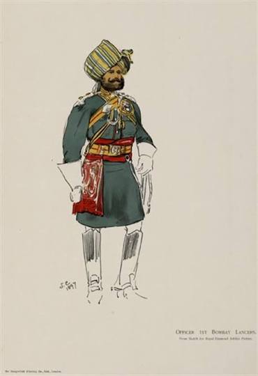 John Charlton - OFFICER 1ST BOMBAY LANCERS @ Soldiers of the British Indian Army | StoryLTD