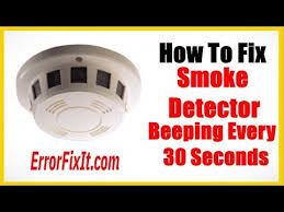 5, such as blue backlight lights, press the test key test alarm. Smoke Detector Beeping Every 30 Seconds How To Fix It Youtube