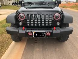 You must install these jeep wrangler led headlights with the module box or you risk burning out your led headlight. Jeep Wrangler Halo Headlights Jeep Wrangler Accessories Wrangler Jk Accessories Jeep