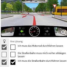 Und anscheinend sind die letzten beiden richtig. Warum Muss Ich Das Motorrad Hier Zuerst Fahren Lassen Theorieprufung Auto Auto Und Motorrad Fahrschule