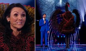 'masked singer' host joel dommett promises one final reveal will be 'a real surprise'. The Masked Singer Uk Martine Mccutcheon Is Revealed To Be Swan Daily Mail Online