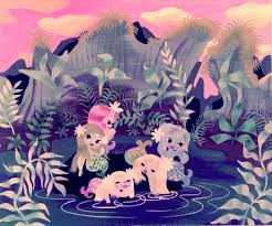 Mary Blair Mermaid Lagoon Peter Pan 1953 Art Conceptuel Disney Art Disney Dessins Disney