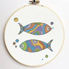 Watercolor flamingo cross stitch pattern modern you can always find and download them here: 130 Fish Cross Stitch Ideas Cross Stitch Stitch Cross Stitch Patterns