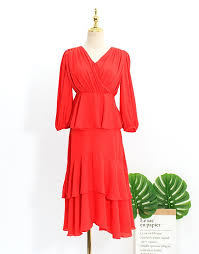 Photo album containing 157 pictures of iu. Red Layered Dress Iu Hotel Del Luna K Fashion At Fashionchingu