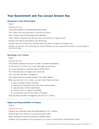 Take into consideration how you feel about yourself. Https Www Uscis Gov Sites Default Files Document Lesson Plans Government And You Answer Key Pdf