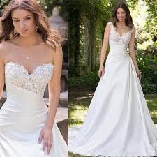 Search by silhouette, price, neckline and more. Alluring Satin Sweetheart Neckline Detachable Shoulder Straps A Line Wedding Dresses With Beaded Lace Appliques Bridal Dress Buy At The Price Of 102 35 In Aliexpress Com Imall Com