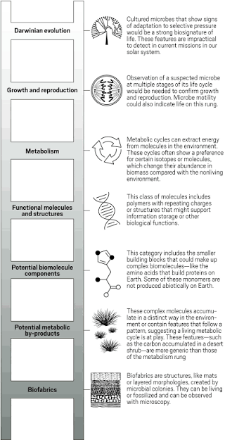 What are chemical signs of life beyond Earth?