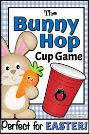 Bunny Hop Cup Game Easter Music Game Rhythm Activity Spring Music Activities Spring Music Activities Music Games For Kids Music Activities