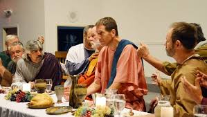 Gallery; Living 'Last Supper'