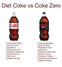Coke zero and diet coke are perhaps the most popular of these variations. What S The Difference Between Diet Coke And Coke Zero Fooducate