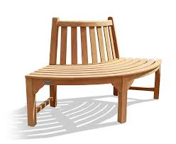 Teak Tree Seats Square Peg Round Hole They provide a modern design that's great for any outdoor area needing to add a bench.