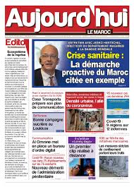 Check spelling or type a new query. Journal Electronique Du Mercredi 27 Mai 2020 Aujourd Hui Le Maroc