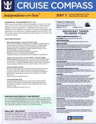 Independence Of The Seas 4 Night Western Caribbean Cruise Compass December 17 2016 Independence Of The Seas Western Caribbean Cruise Western Caribbean