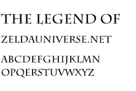 › microsoft fonts free download. Zelda Fonts Zelda Universe